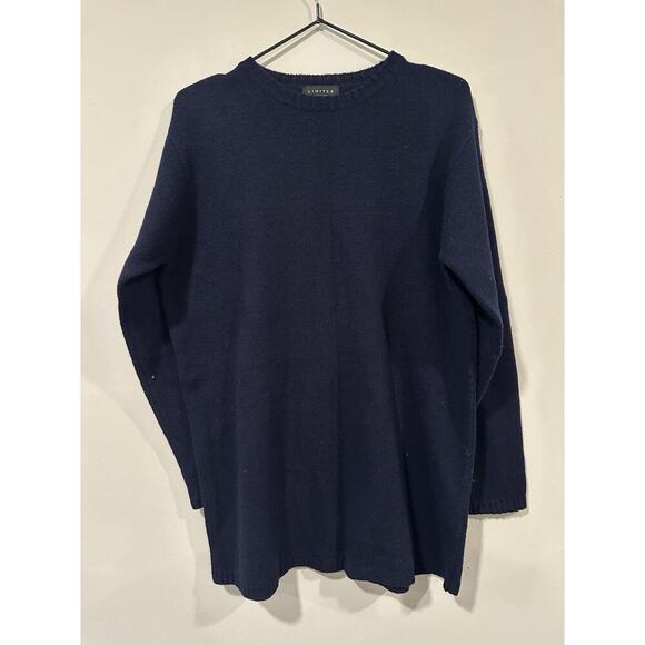 The Limited Other - Limited London Paris New York Lambswool Sweater Long Sleeve Size Small 2653